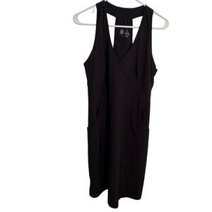 Lola by AFG Sleeveless Athletic Dress Black L